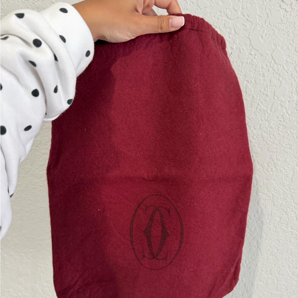 Authentic Cartier Drawstring Dustbag